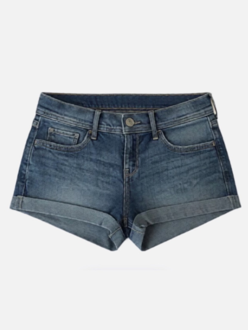 Hollister Dark Blue Denim Jean Shorts